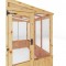 8 x 4 Wooden Pent Lean To Greenhouse Unit
