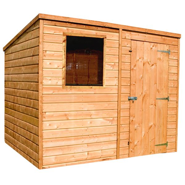 Shiplap Tongue & Groove Pent Wooden Garden Sheds