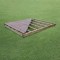 8'4'' x 6'11'' Wooden Pressure Treated Garden Shed Portabase