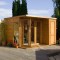 10 x 8  Wooden Garden room Summerhouse with side shed