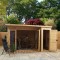 12 x 8 Wooden Garden room Summerhouse with side shed