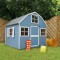 6 x 6 Dutch Style Playhouse Childrens Outdoor Wooden Play House