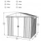 8 x 7 Yardmaster Metal Apex Garden Shed