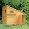 6x4 Wooden Hideout Hatch Play Den