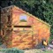 6x4 Wooden Hideout Hatch Play Den