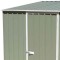 7 x 5 Absco Space Saver Metal Garden Sheds 2.26m x 1.52m  Pale Eucalyptus Colour