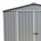 12 x 10 Absco Regent Metal Garden Sheds 3m x 3.66m Zinc Colour