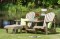 NEW LILY RELAX DOUBLE SEAT WOODEN PRESSURE TREATED (1.75 x 0.92 x 0.92m)