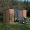 10 x 8 Rowlinsons Woodvale Metal Shed Garden Storage Unit