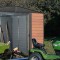 8 x 6 Rowlinsons Woodvale Metal Shed Garden Storage Unit