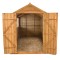 Overlap Dip Treated 10x8 Apex Shed Double Door