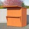 6x4 Garden Shed Bar Pent Roof Shiplap Clad Left Hand Door