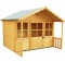 6 x 5 Pixie Playhouse Childrens Outdoor Wooden Play House with door Veranda