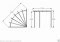 90 Radial Corner Pergola 9ft Pressure Treated Wood Garden Patio BBQ Shelter
