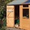 10 x 7 Rowlinsons Wooden Garden Potting Shed Store