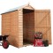 6 x 4 Windowless Overlap Single Door Apex Wooden Garden Shed