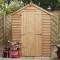 7 x 5 Windowless Overlap Apex Wooden Garden Shed