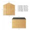 8 x 6 Budget Wooden Windowless Overlap Apex Garden Shed