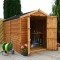 10 x 6 Windowless Overlap Apex Wooden  Garden Shed