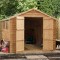 10 x 8 Overlap Apex Wooden Garden Shed