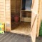 7 x 5 Pent Overlap Wooden Garden Shed with Windows