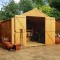 10 x 10  Overlap Apex Wooden Garden Shed Workshop