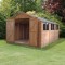 15 x 10 Overlap Apex Wooden Garden Shed Workshop