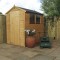 6 x 4 Wooden Apex Tongue and Groove Garden Shed