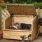 4 x 3 Wooden Garden Shiplap Storage Chest