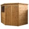 7 x 7 Corner Shiplap Tongue & Groove Wooden Garden Sheds