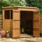 7 x 7 Corner Shiplap Tongue & Groove Wooden Garden Sheds