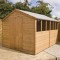 10 x 8 Shiplap Tongue & Groove Apex Wooden Garden Sheds