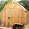 8 x 8 Shiplap Full Tongue & Groove Wooden Dutch Barn Garden Sheds