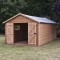 16 x 10 Shiplap Full Tongue & Groove Wooden Garden Workshop Building