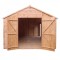 20 x 10 Pressure Treated Premium Shiplap Double Door Apex Workshop