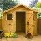 8 x 6 Shiplap Full Tongue & Groove Apex Wooden Garden Sheds