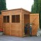 8 x 4 Wooden Pent Tongue and Groove Garden Shed