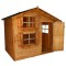 7 x 5 Double Storey Playhouse Childs Wooden Play House