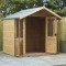 7 x 7 Traditional Wooden Garden Summerhouse