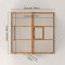 6 x 6ft Evesham Traditional Wooden Greenhouse with Opening Vent