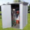 Lockable Metal Tool Shed - Yardmaster Pent 5ft x 4ft