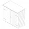 6 x 3 Rowlinsons Wooden Lockable Garden Wallstore