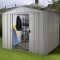 10 x 8 Yardmaster Metal Apex Garden Storage Shed Zinc