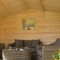 11 x 10 Wooden Log Cabin Executive Garden Office