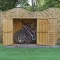 6 x 3 Wooden Garden Pent Bike Storage