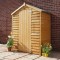 5 x 3 Wooden Garden Apex Bike Store - Windowless