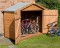 7 x 3 Wooden Garden Apex Bike Store - Windowless