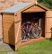 7 x 3 Wooden Garden Apex Bike Store - Windowless