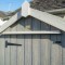 4 x 3 Heritage Grey Garden Shed Storage