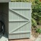 6 x 3 Grey Bike Wallstore Overlap Shed